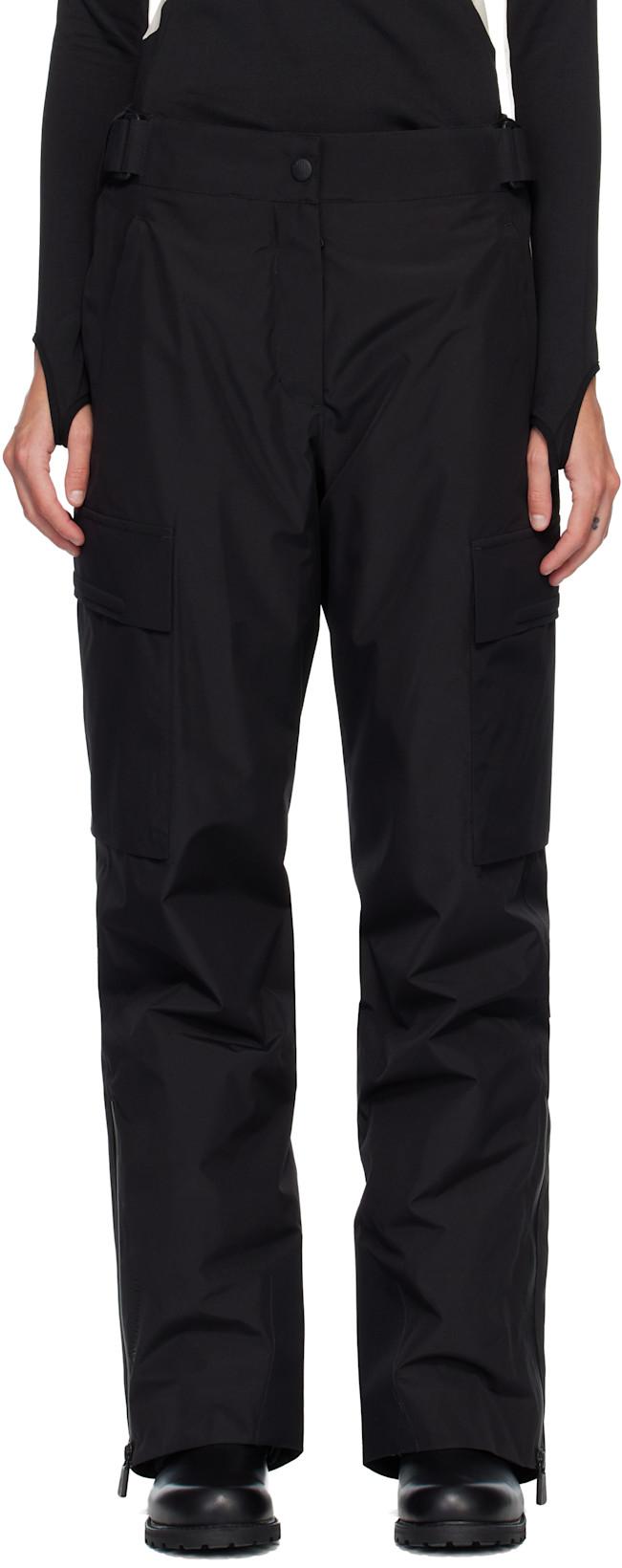 Black Padded GORE-TEX Ski Pants by MONCLER