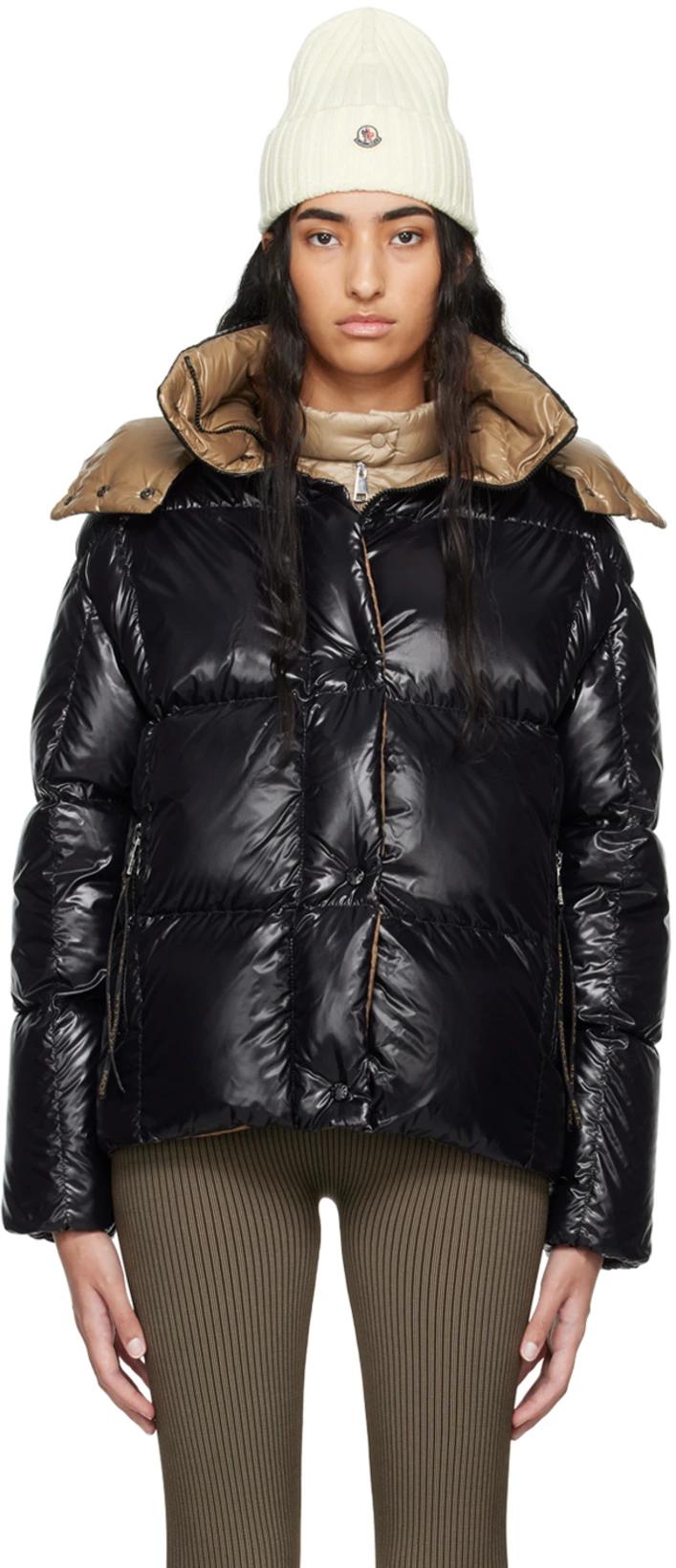 Black Parana Down Jacket by MONCLER