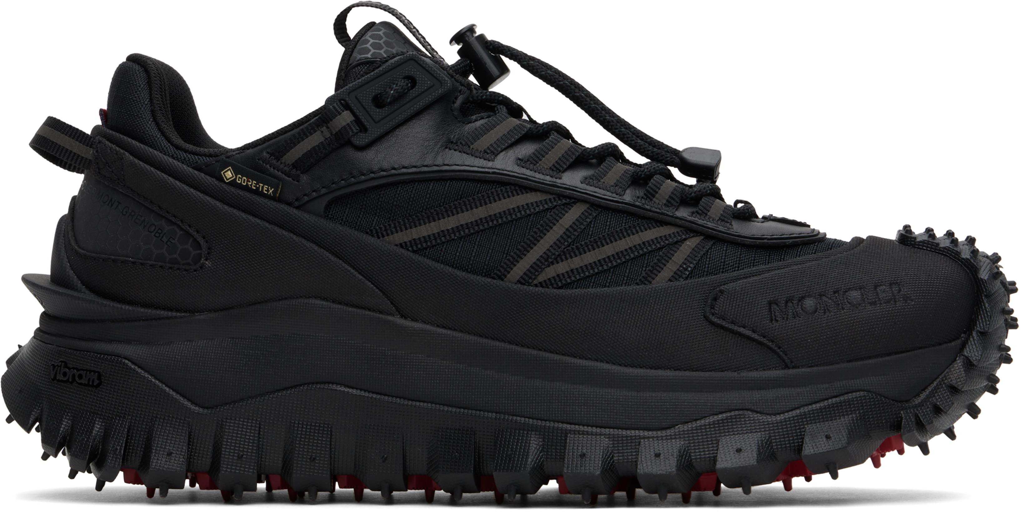 Black Trailgrip GTX Low Sneakers by MONCLER