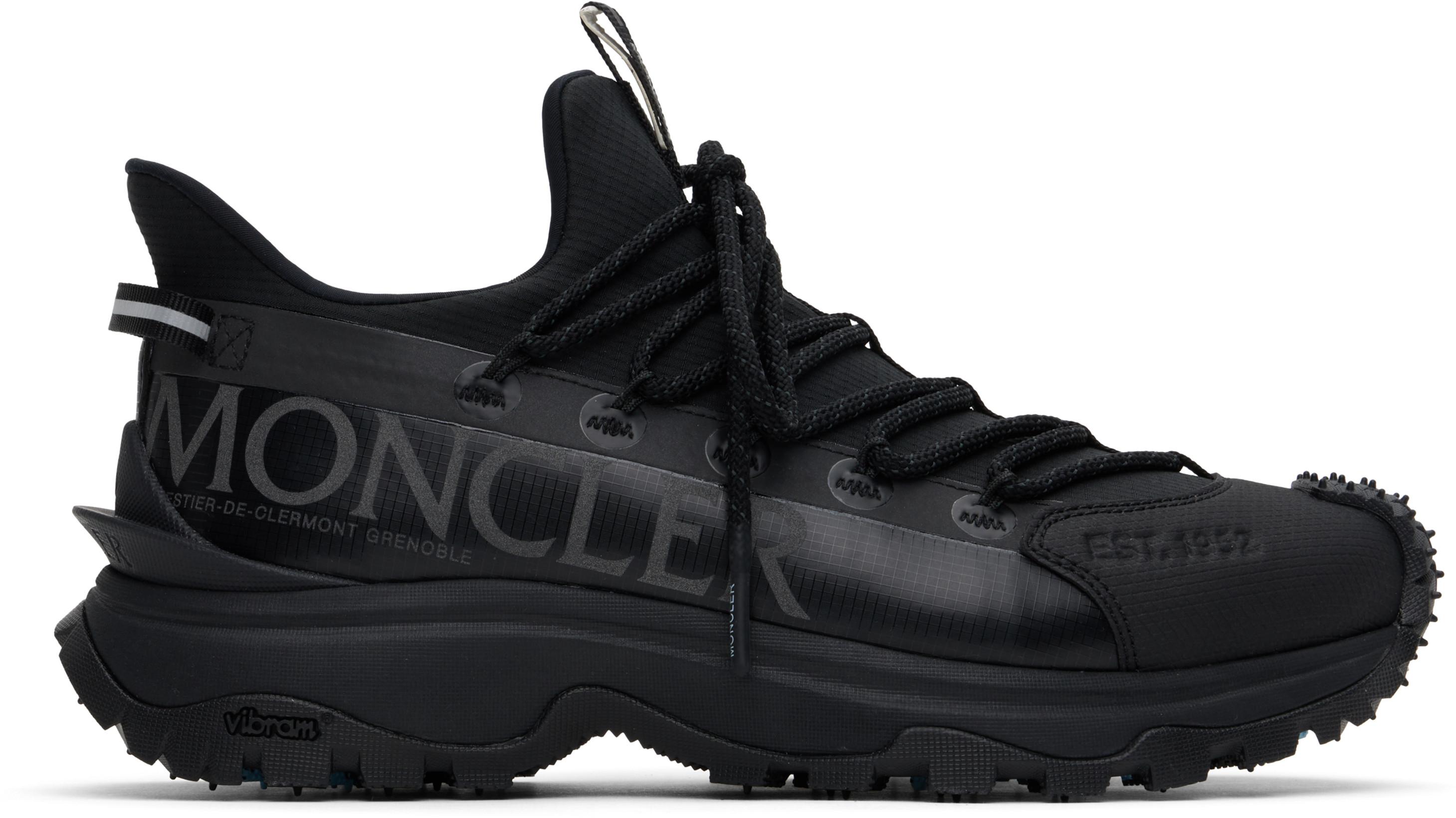 Black Trailgrip Lite 2 Sneakers by MONCLER