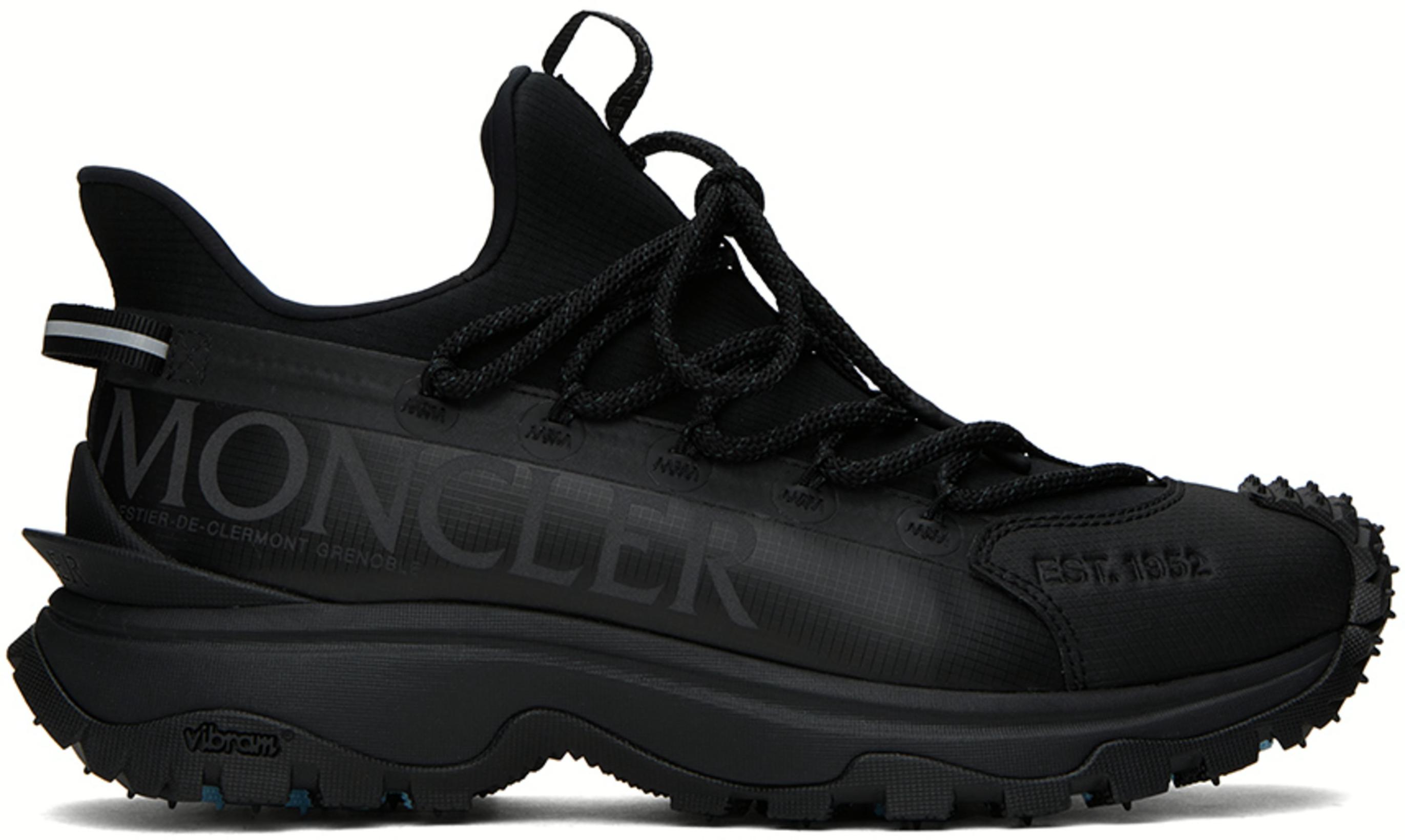 Black Trailgrip Lite2 Sneakers by MONCLER
