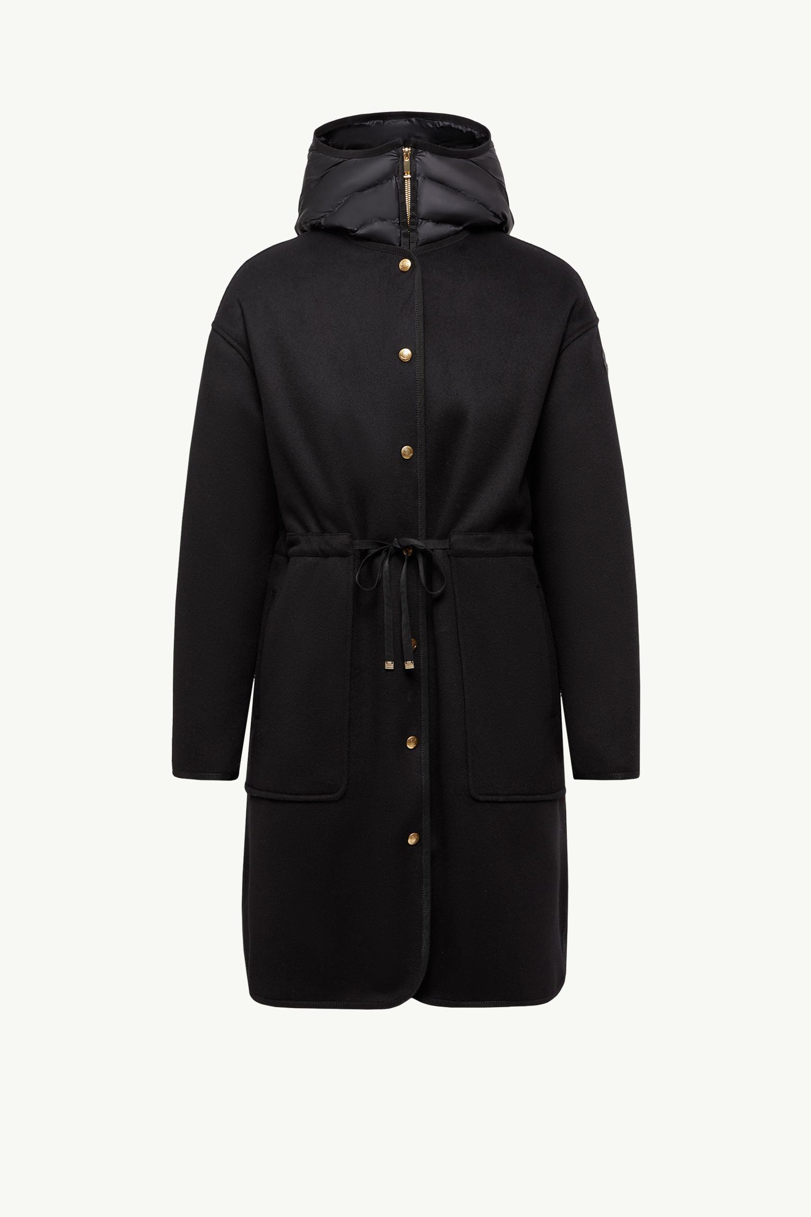 Bonreposse 3-in-1 Wool & Cashmere Long Down Jacket by MONCLER