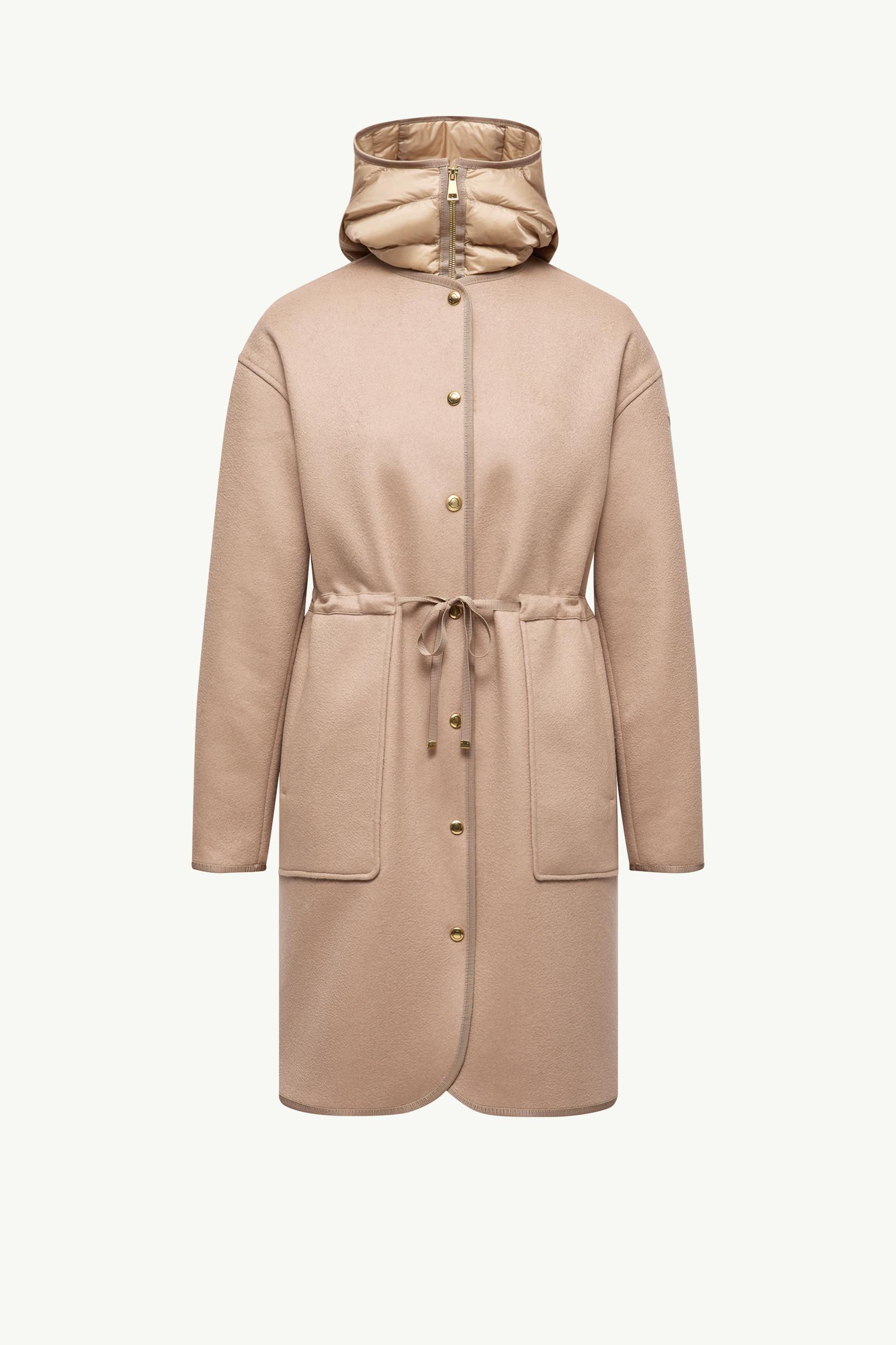 Bonreposse 3-in-1 Wool & Cashmere Long Down Jacket by MONCLER