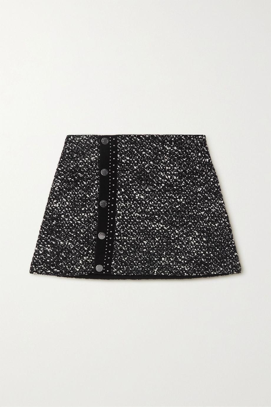 Bouclé mini skirt by MONCLER
