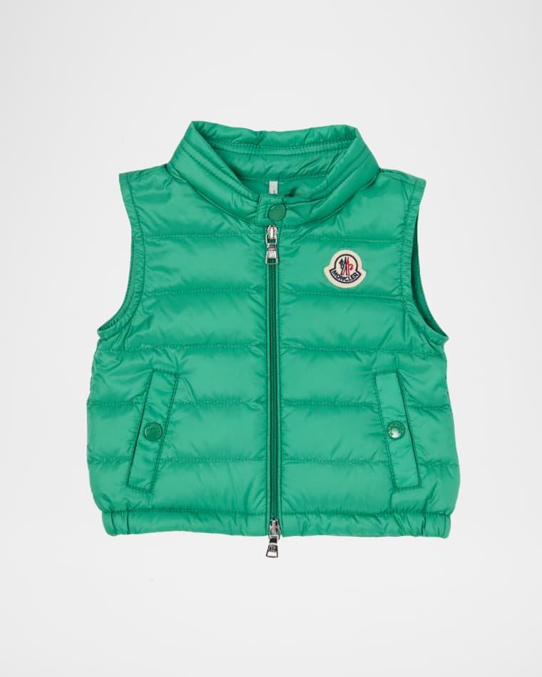 Boy's Amaury Packable Down Gilet, Size 3M-3 by MONCLER