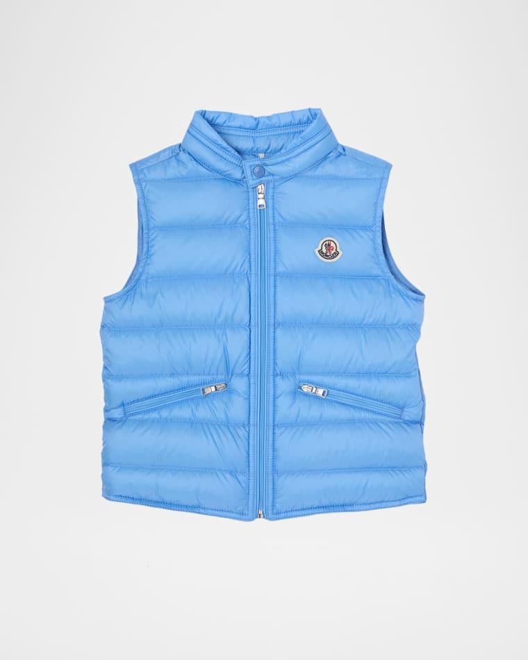 Boy's Gui Packable Down Vest, Size 4-6 by MONCLER