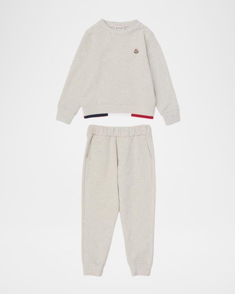 Boy's Knit Sweatshirt & Sweatpants Set, Size 4-6 by MONCLER