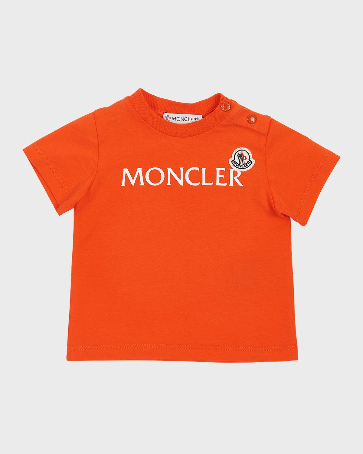 Boy's Logo-Print Patch Graphic T-Shirt, Size 12M-3 by MONCLER