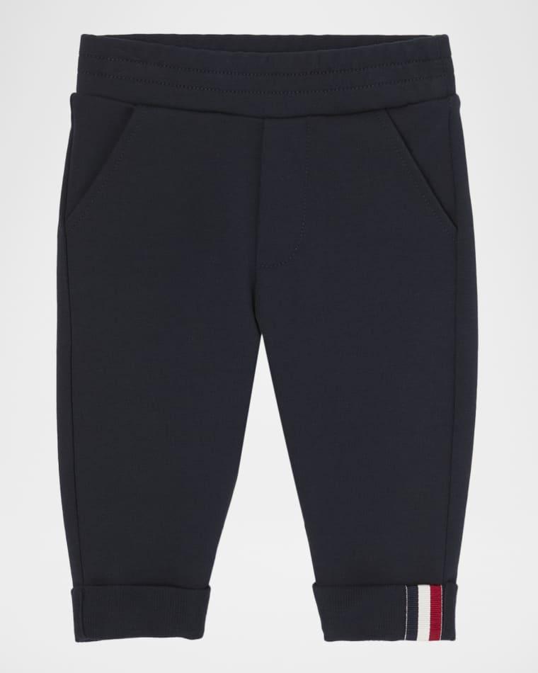 Boy's Logo Stretch Cotton Jogger Pants, Size 6M-3 by MONCLER