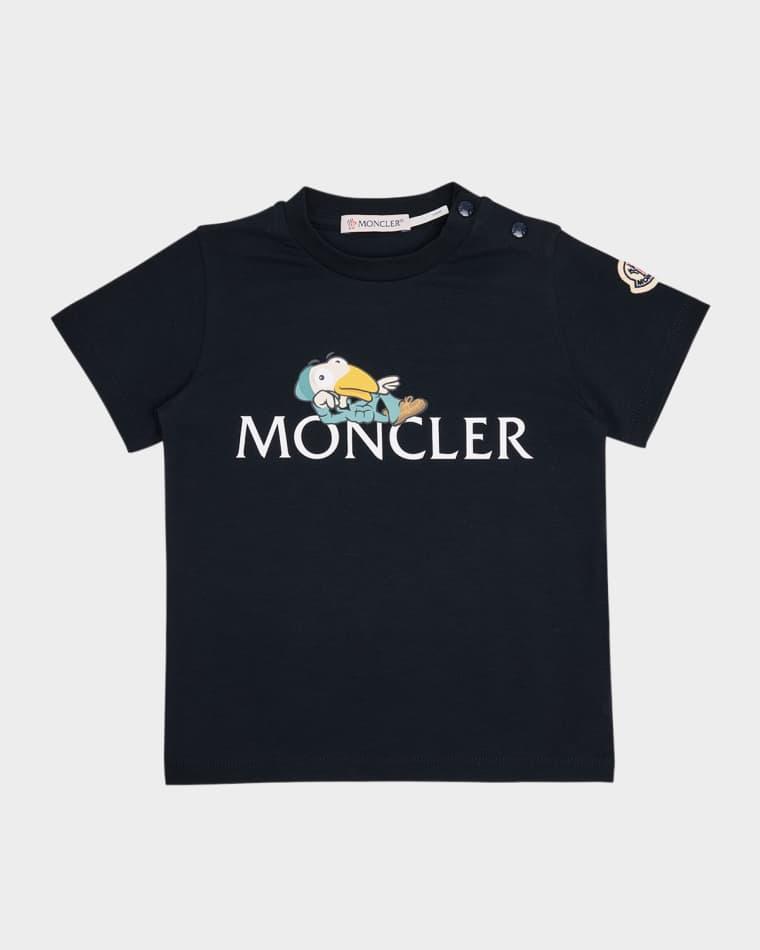 Boy's MonDuck Logo Short-Sleeve T-Shirt, Size 3M-3 by MONCLER