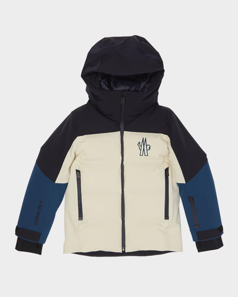 Boy's New Montmiral Hooded Jacket by MONCLER Boy's New Montmiral Hooded Jacket by MONCLER