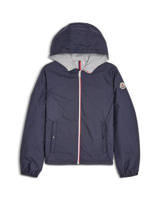 Boys' Urville Hooded Rain Jacket - Big Kid by MONCLER Boys' Urville Hooded Rain Jacket - Big Kid by MONCLER