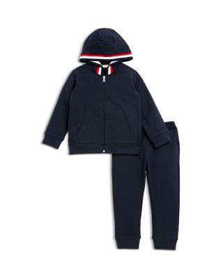 Boys' Zip Hoodie & Joggers Set - Baby by MONCLER Boys' Zip Hoodie & Joggers Set - Baby by MONCLER