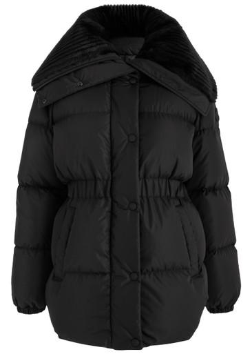 Brasseurs quilted shell jacket by MONCLER