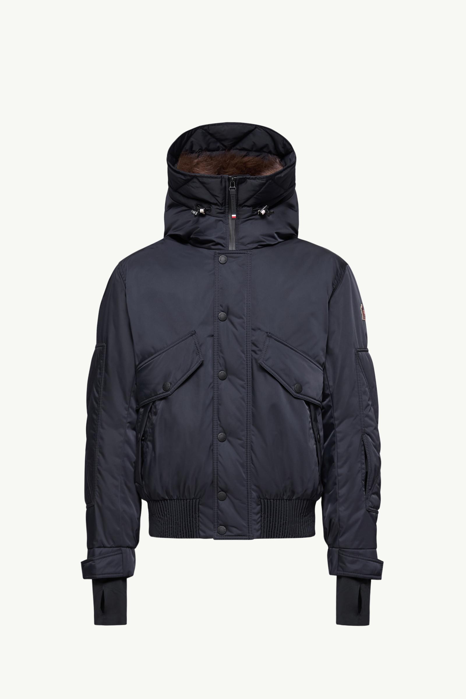 Breche Shearling-Trimmed Hooded Insulated Ski Jacket by MONCLER Breche Shearling-Trimmed Hooded Insulated Ski Jacket by MONCLER