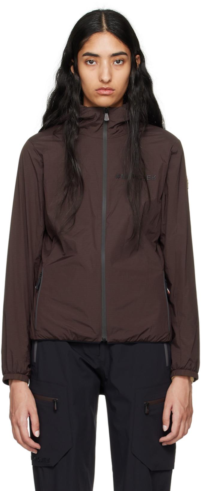 Brown Mietres Jacket by MONCLER