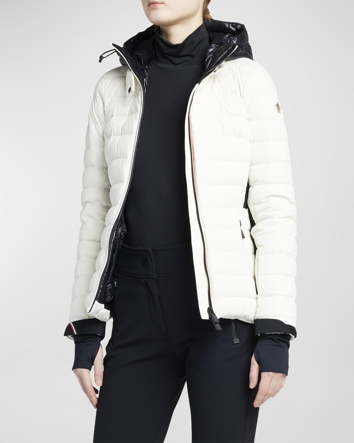 Bruche Contrast Belted Puffer Jacket by MONCLER