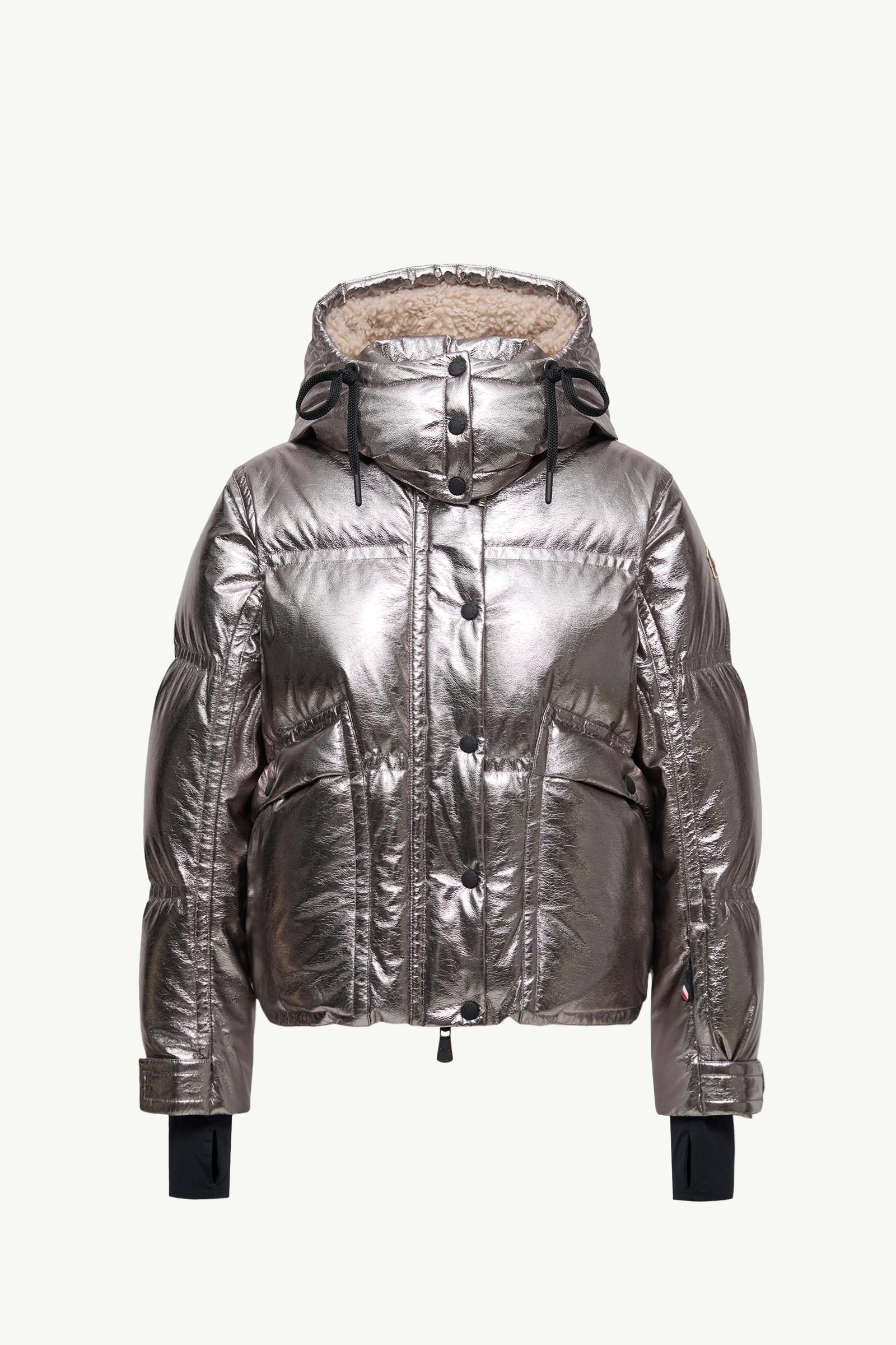 Calaque Metallic Hooded Insulated Ski Jacket by MONCLER