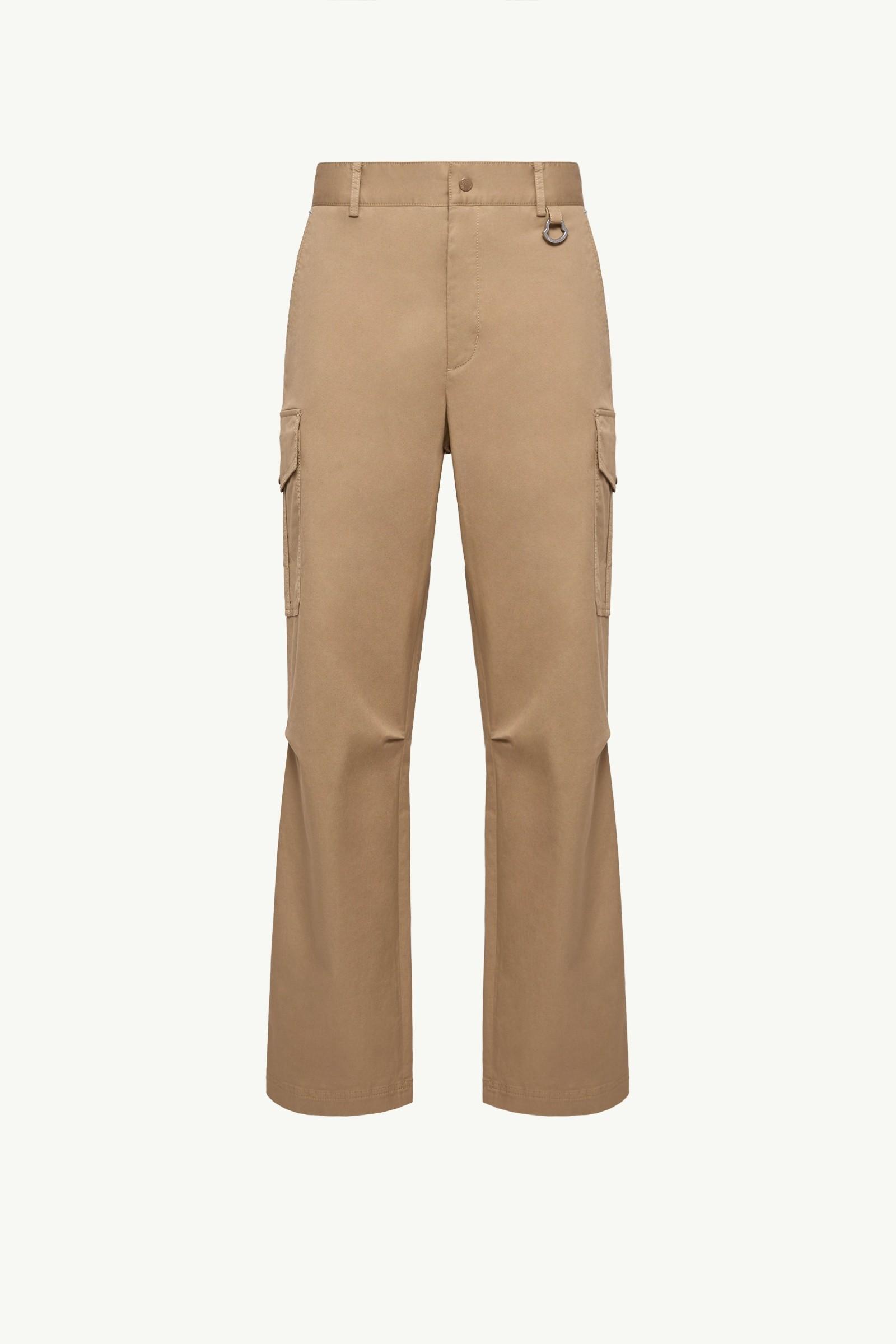 Cargo Cotton Blend Gabardine Pants by MONCLER