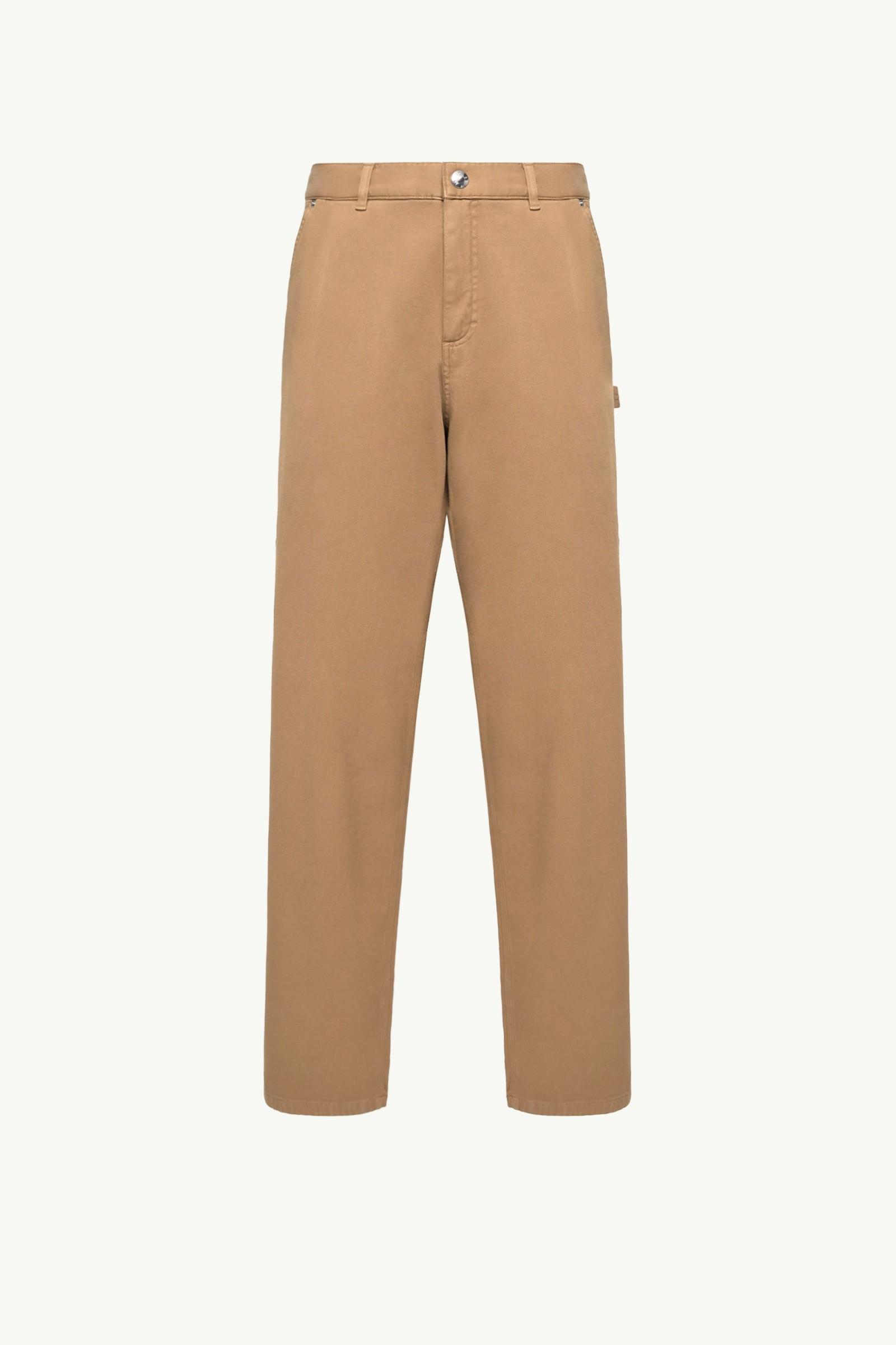 Cargo Cotton Blend Gabardine Pants by MONCLER