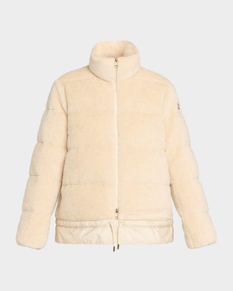 Cedra Teddy Short Down Jacket by MONCLER