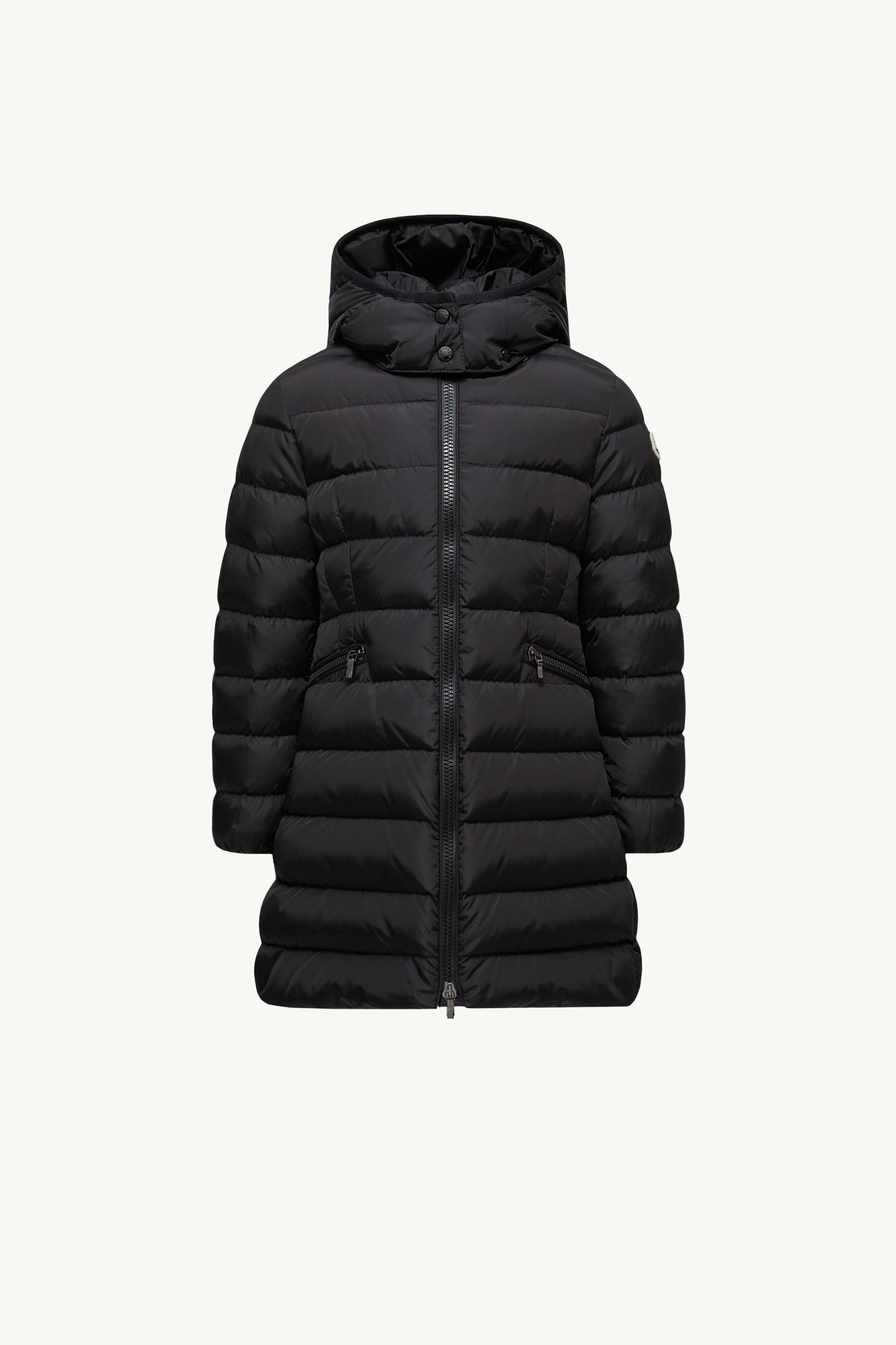 Charpal Hooded Long Down Jacket by MONCLER