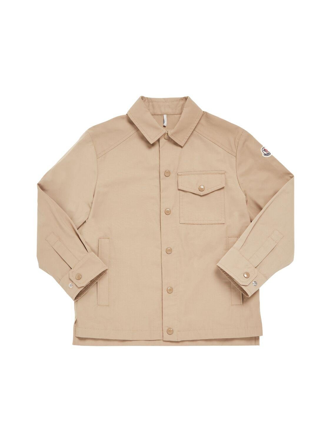 Chisulo Tech & Cotton Shirt Jacket by MONCLER