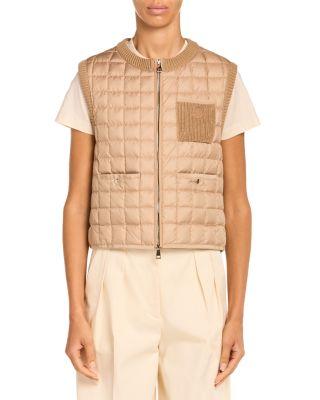 Combo Quilted Vest by MONCLER