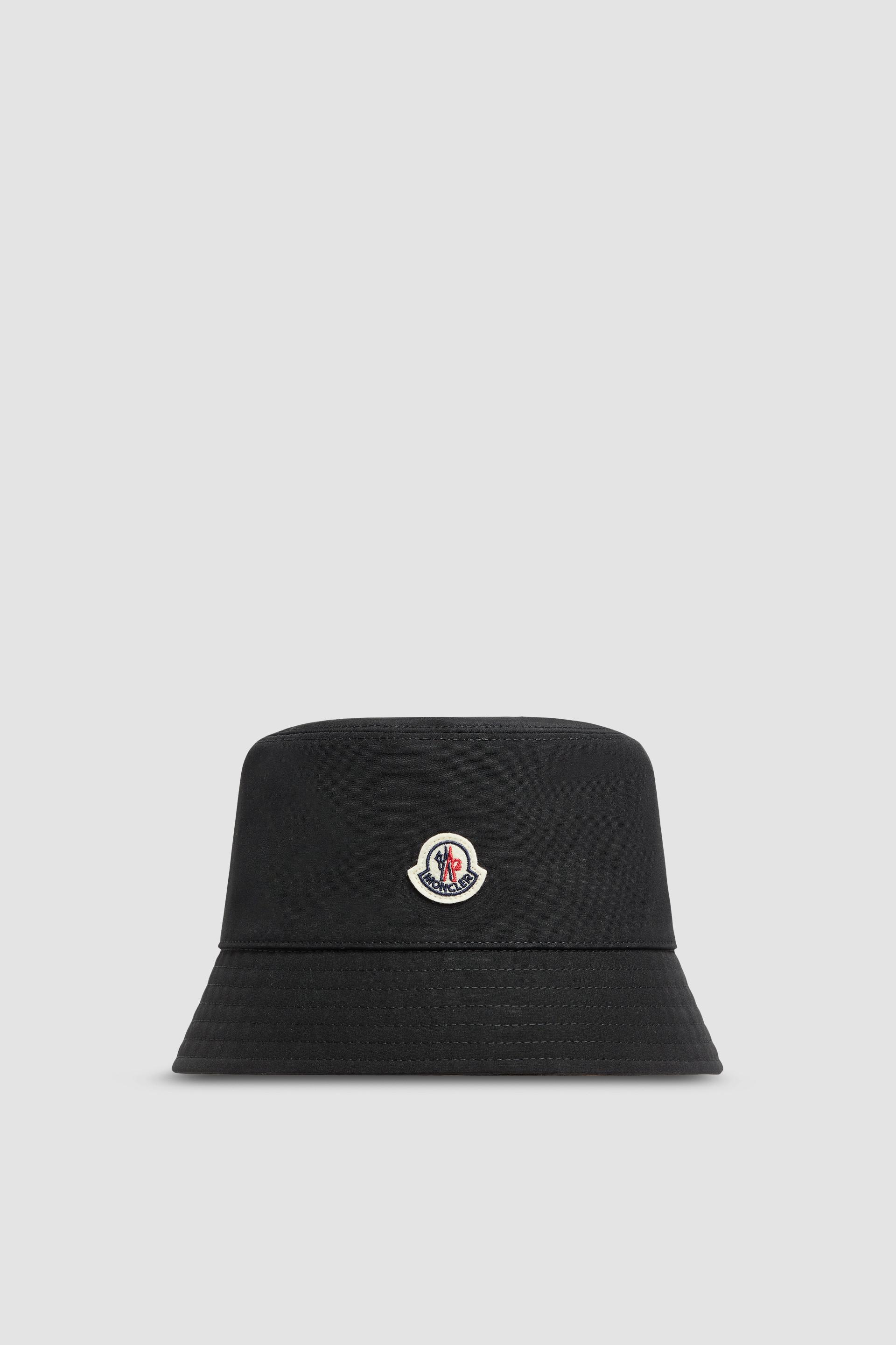 Cotton Blend Bucket Hat by MONCLER