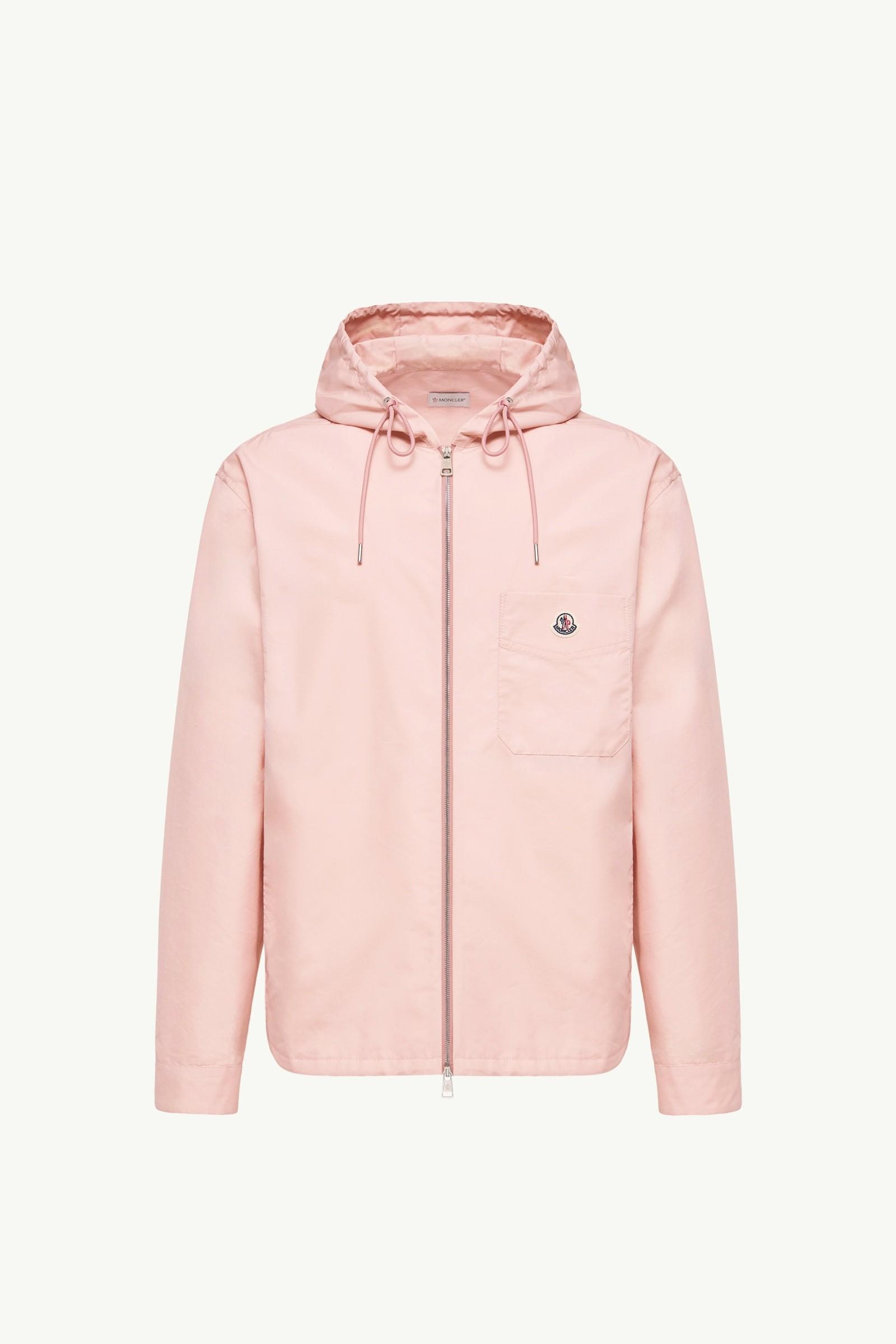 Cotton Blend Poplin Shirt Jacket by MONCLER