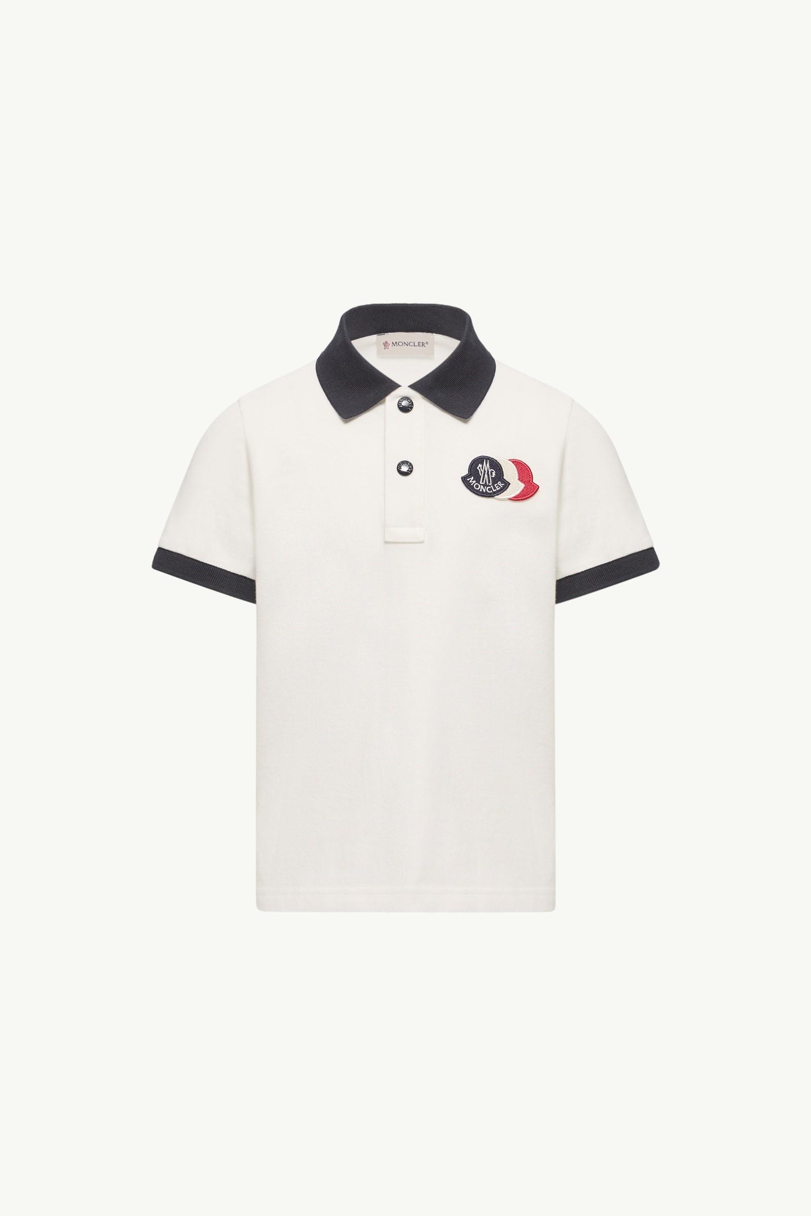 Cotton Piquet Polo Shirt by MONCLER