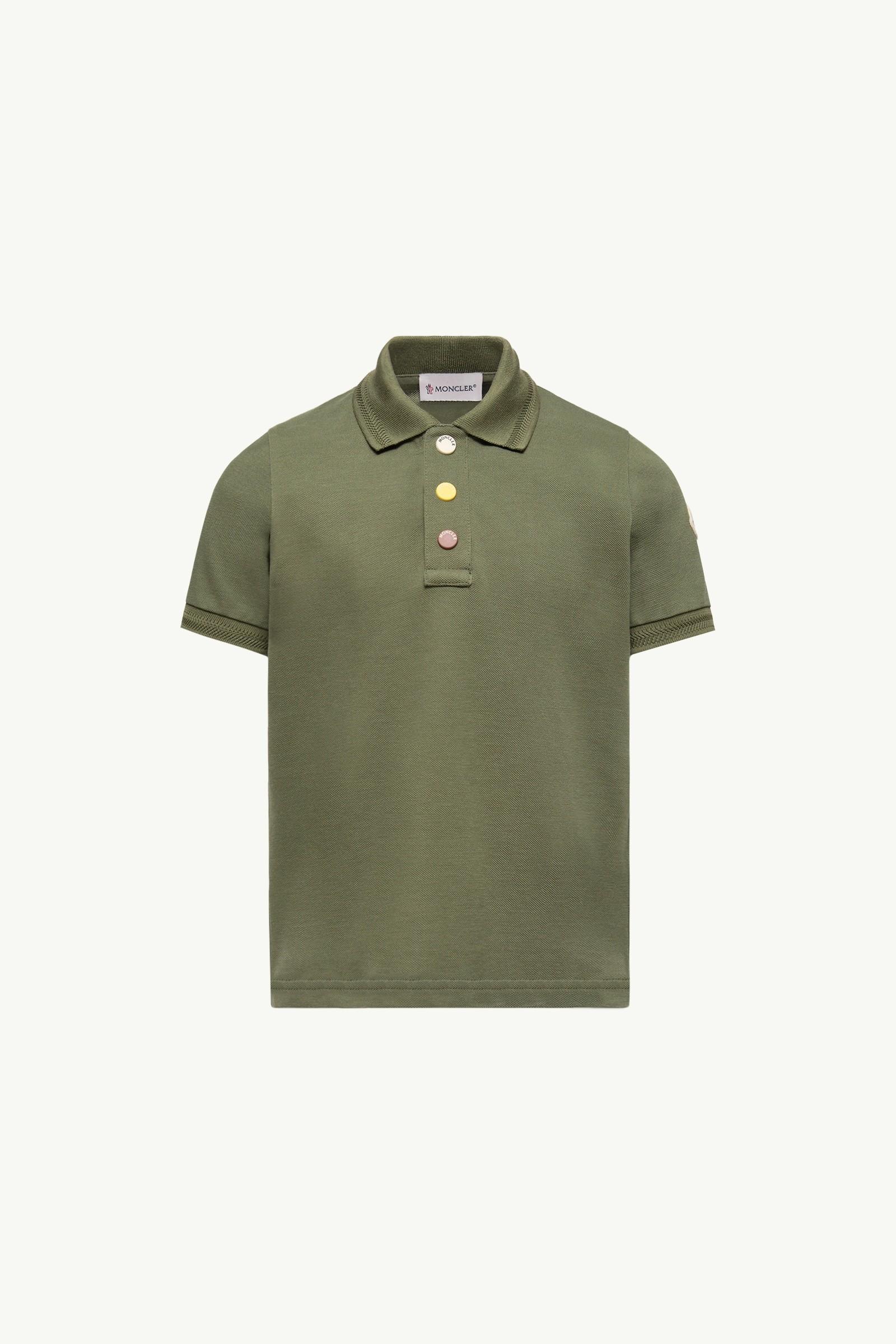 Cotton Piquet Polo Shirt by MONCLER