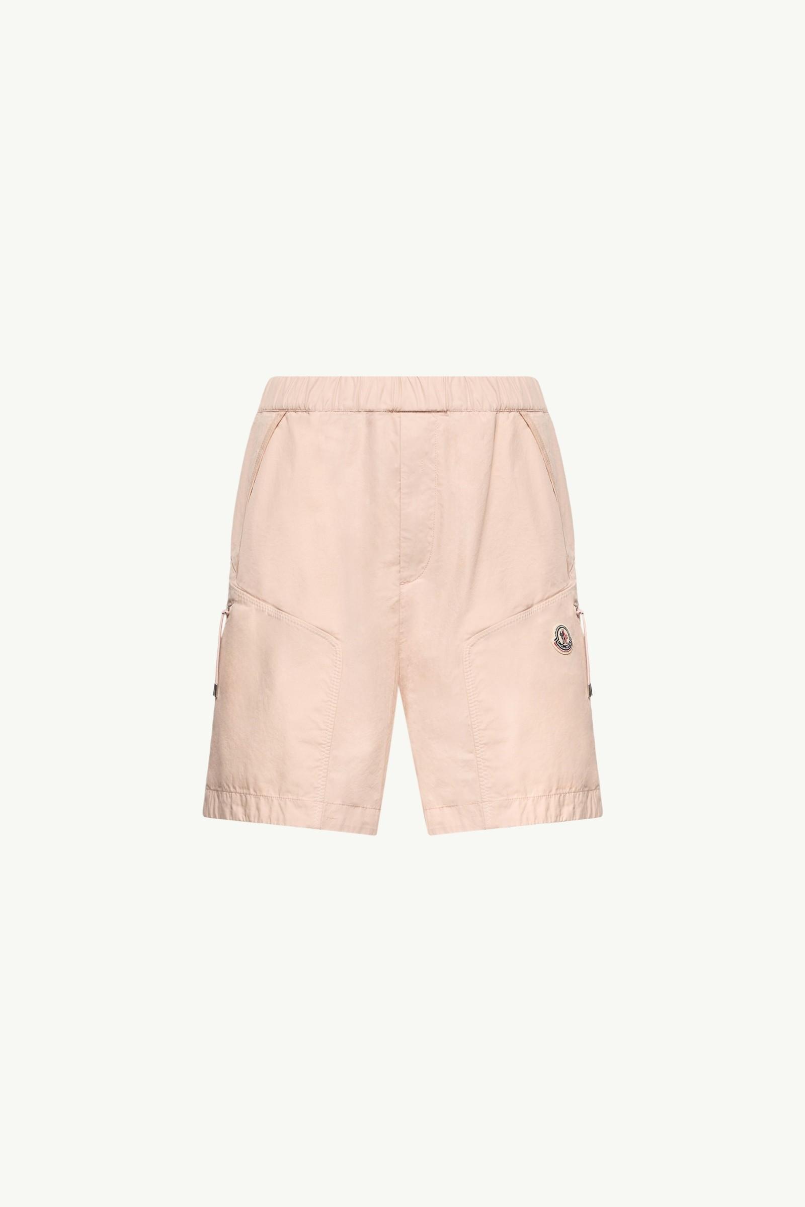 Cotton Poplin Bermuda Shorts by MONCLER