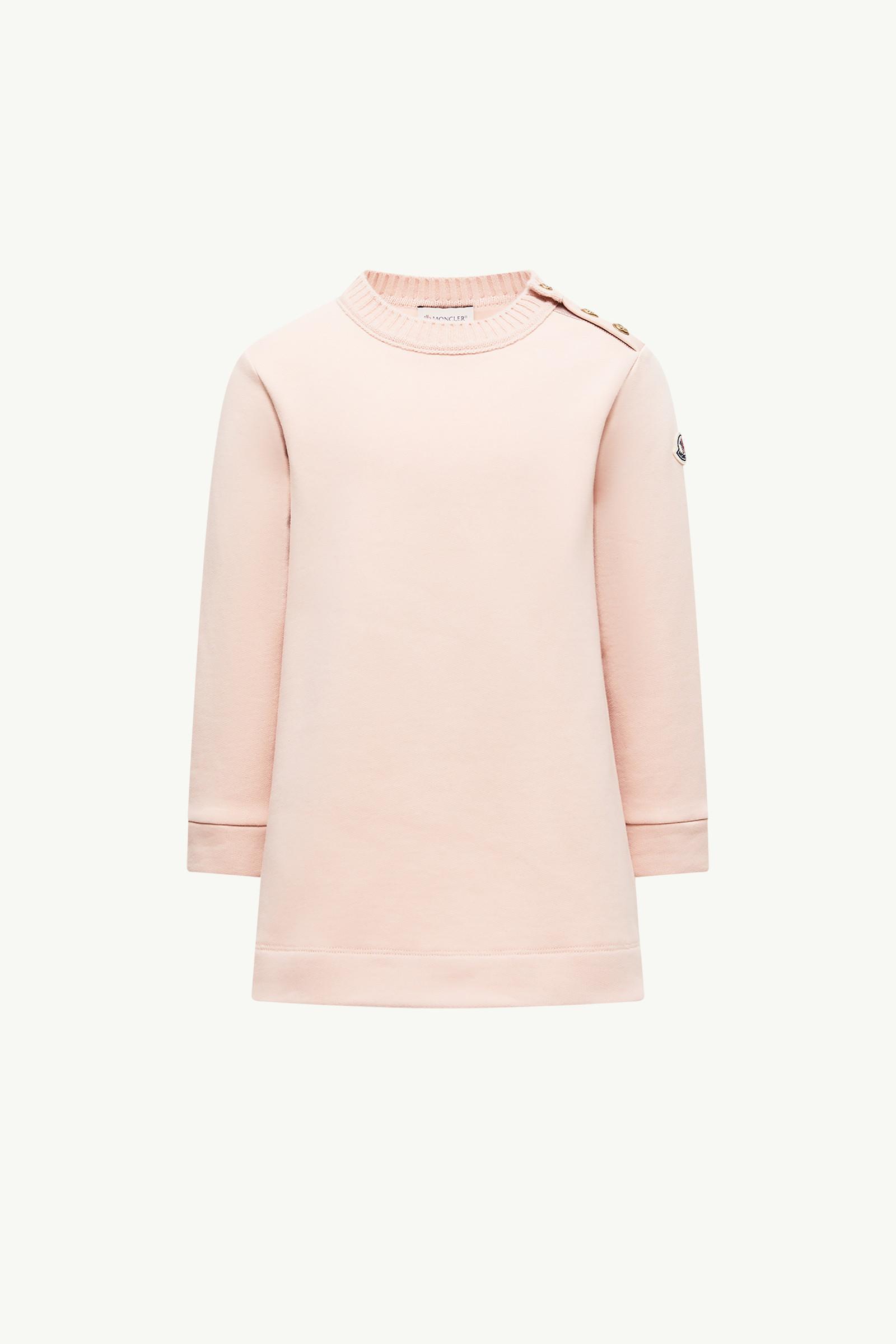 Cotton Sweatshirt Dress by MONCLER