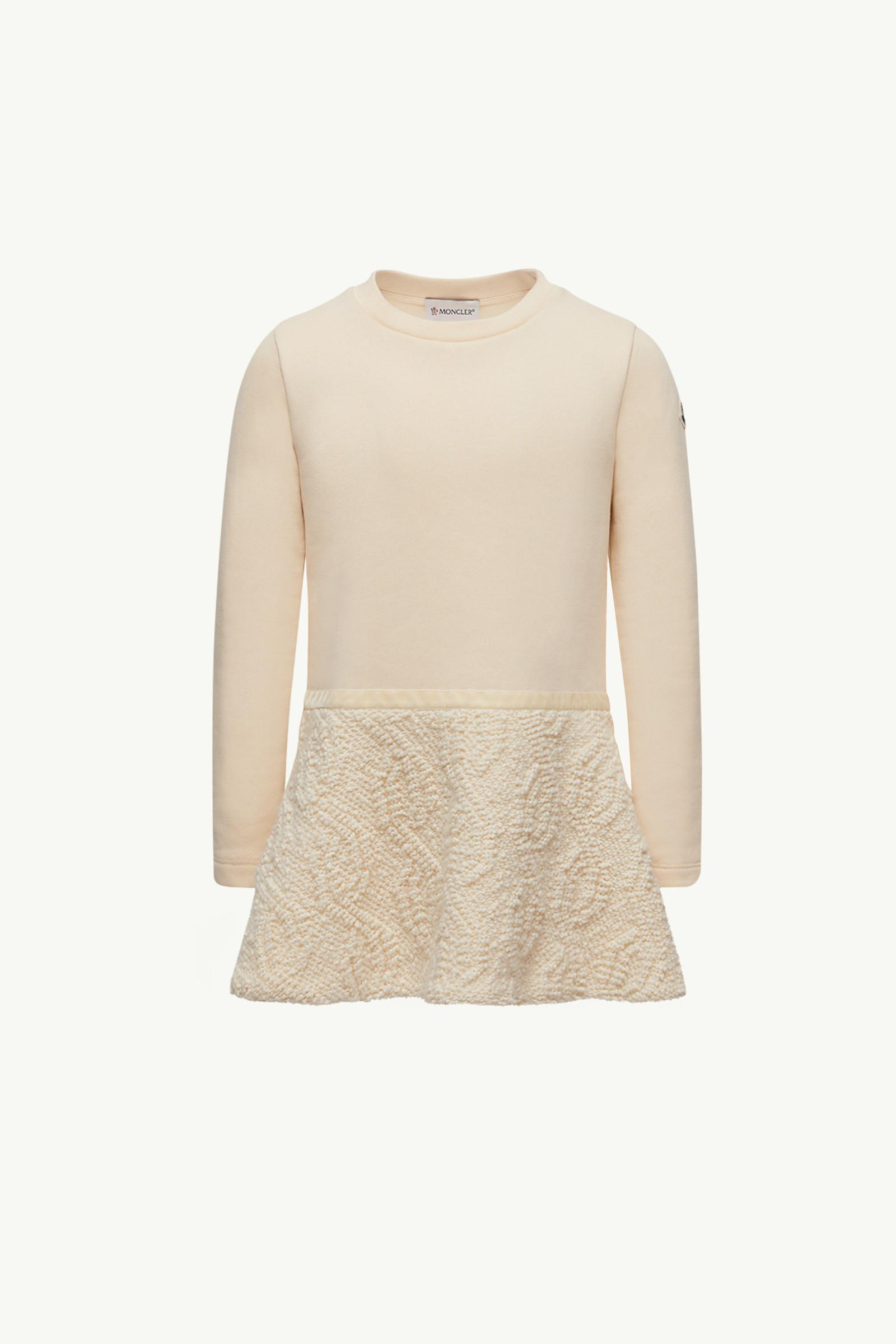 Cotton Sweatshirt Dress by MONCLER