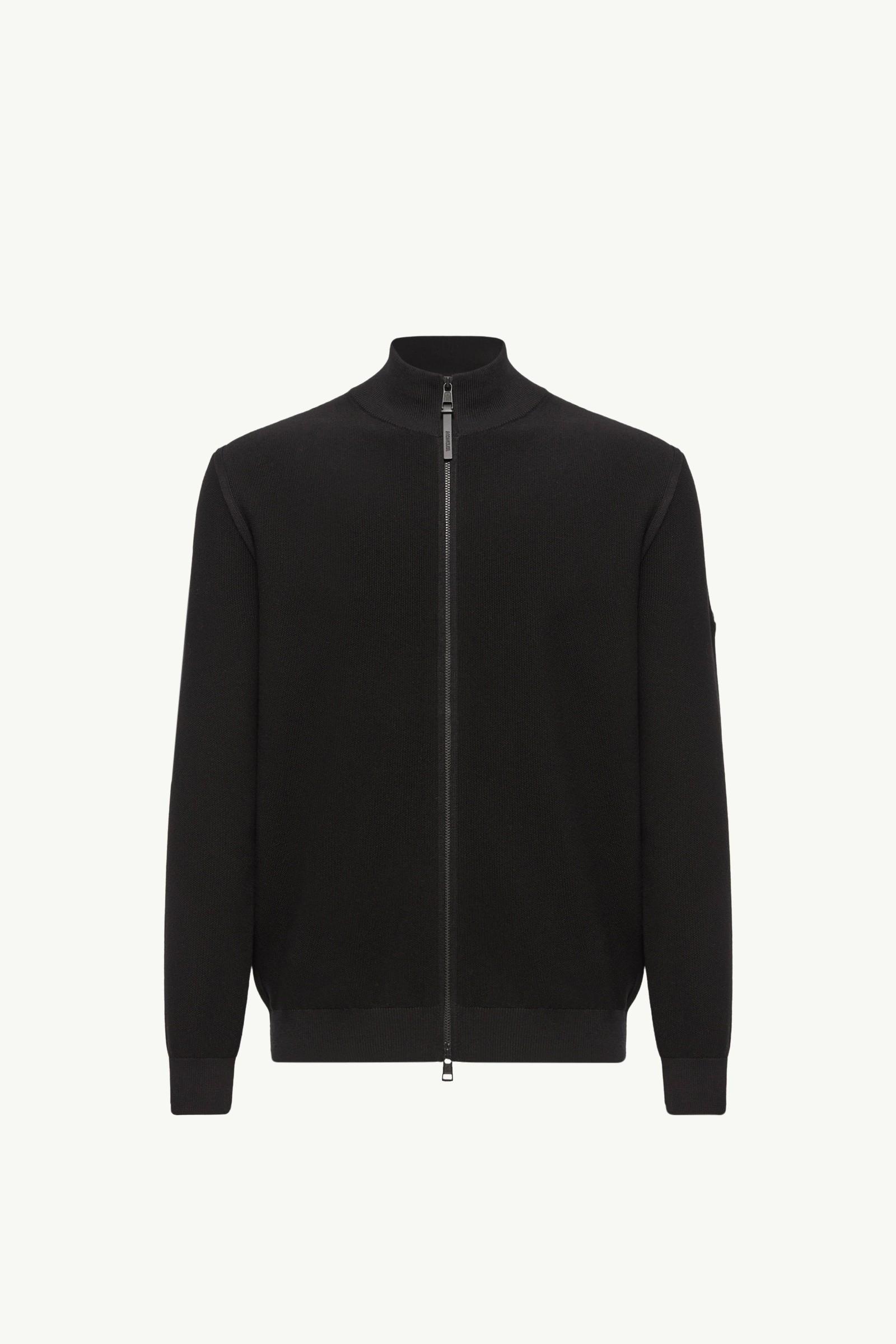 Cotton Zip-Up Cardigan by MONCLER
