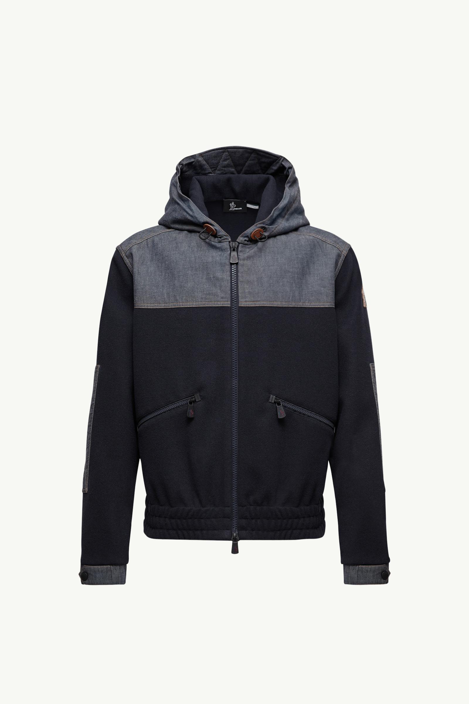 Cotton Zip-Up Hoodie by MONCLER