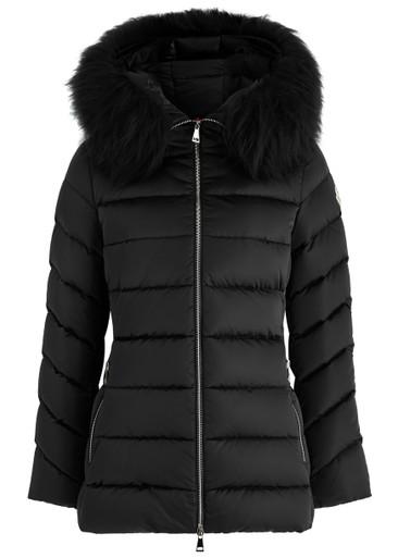 Cupidone hoodied belted shell jacket by MONCLER