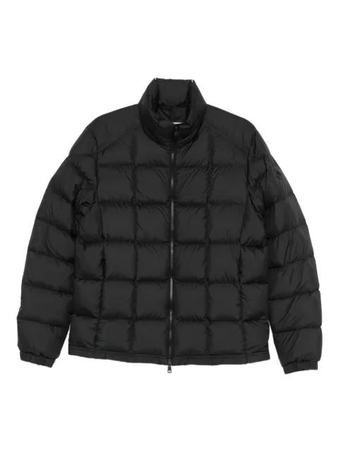 Eglise square-quilted hoodied down jacket by MONCLER
