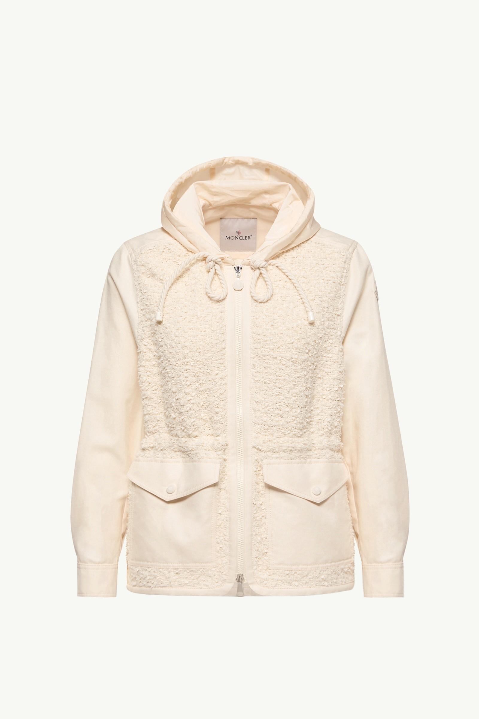 Erable Bouclé Hooded Jacket by MONCLER