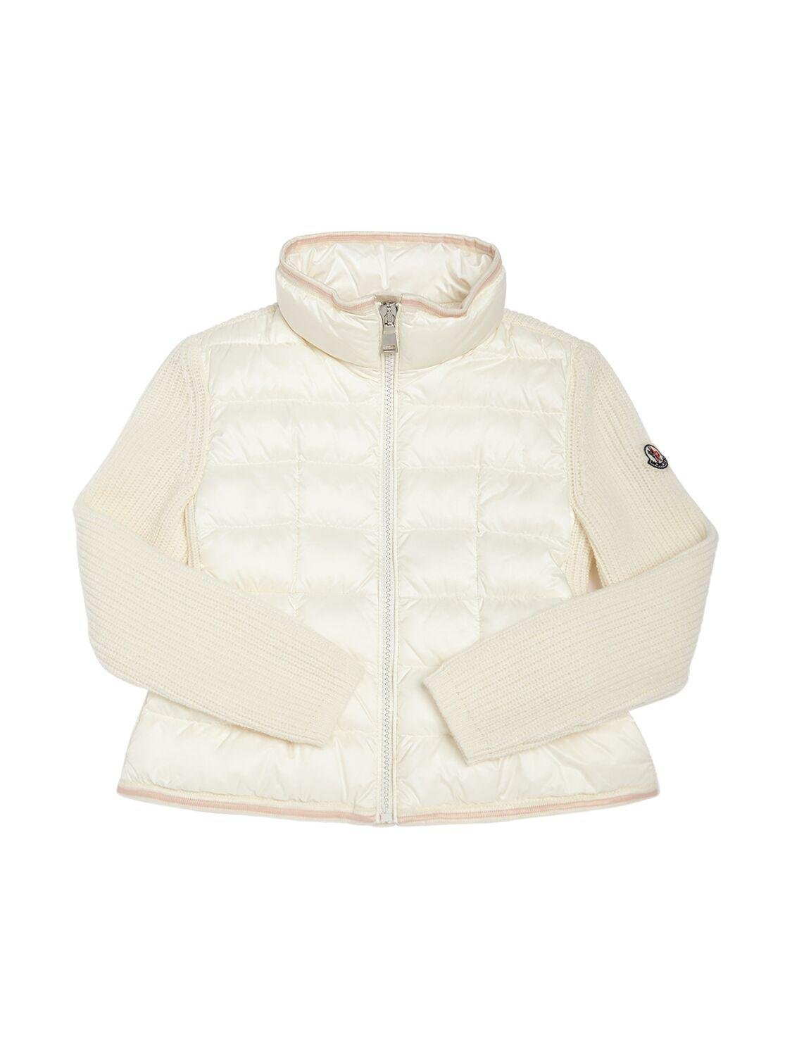 Extrafine Wool Down Cardigan by MONCLER