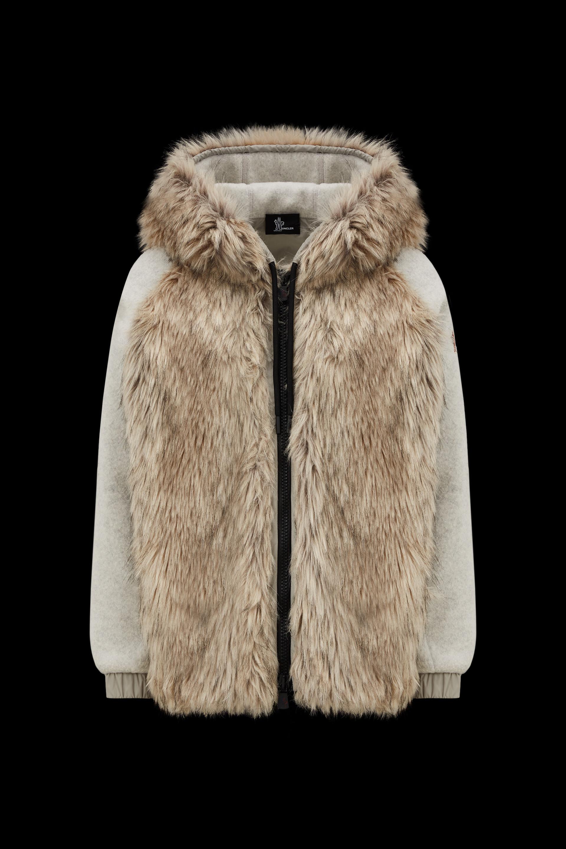 Faux Fur Hoodie by MONCLER jellibeans