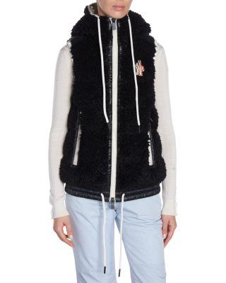 Faux Fur Vest by MONCLER