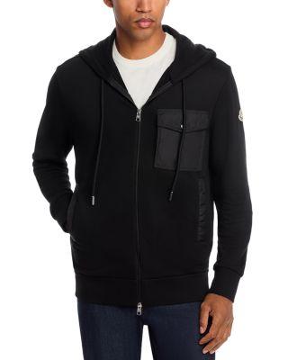 Felpa Aperta Zipper Hoodie by MONCLER