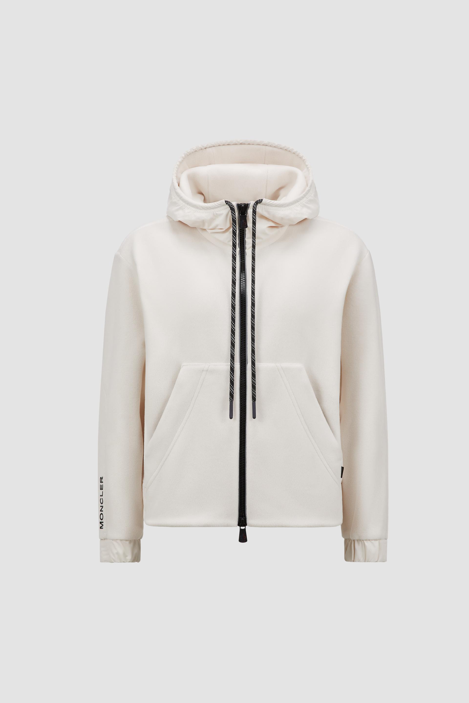 Fleece Zip-Up Hoodie by MONCLER