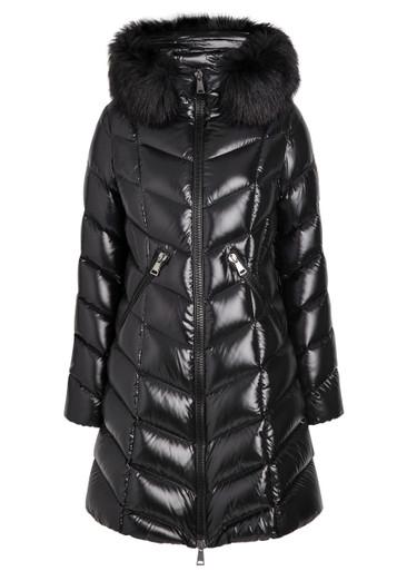Fulmarus quilted glossed shell coat by MONCLER