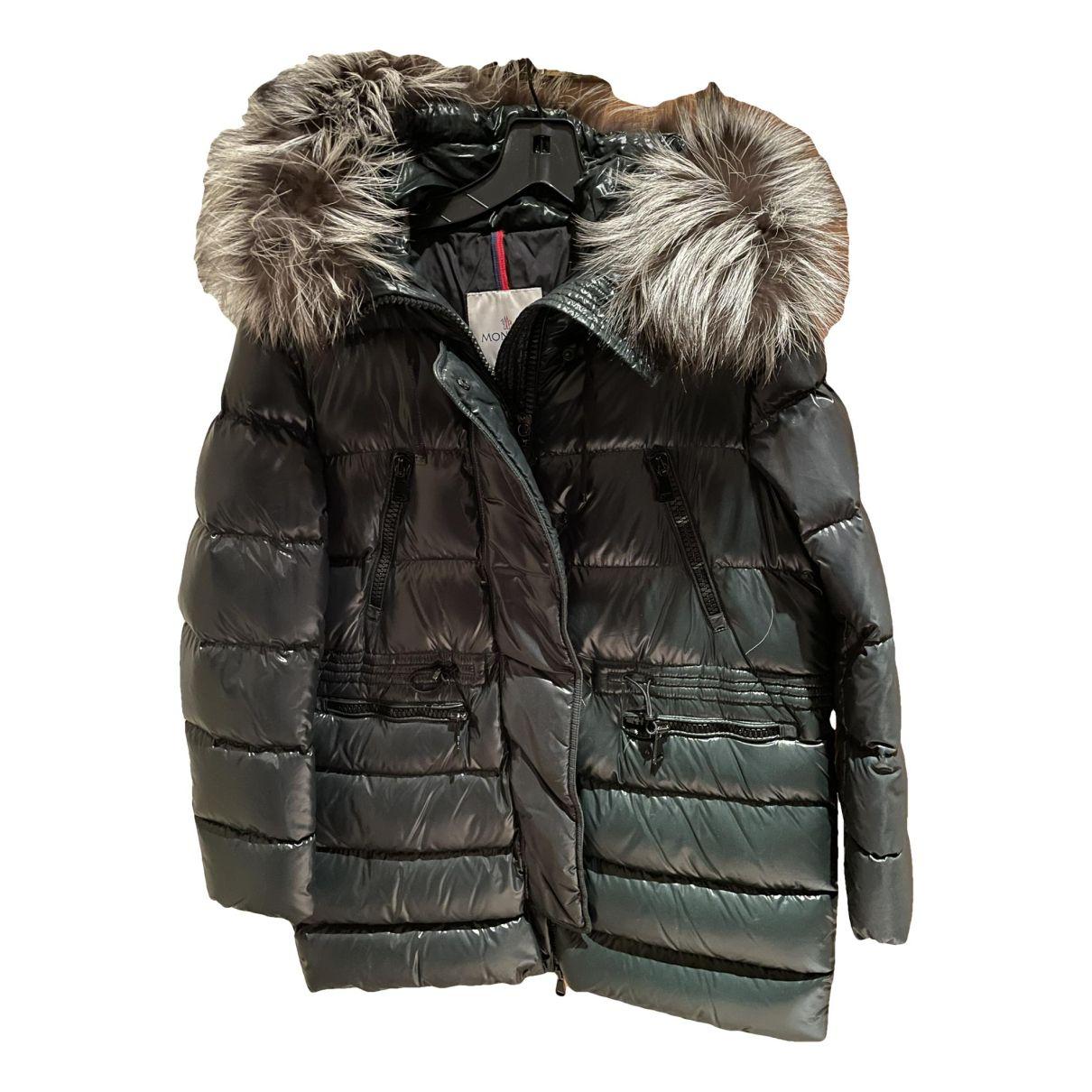 Fur Hood puffer by MONCLER