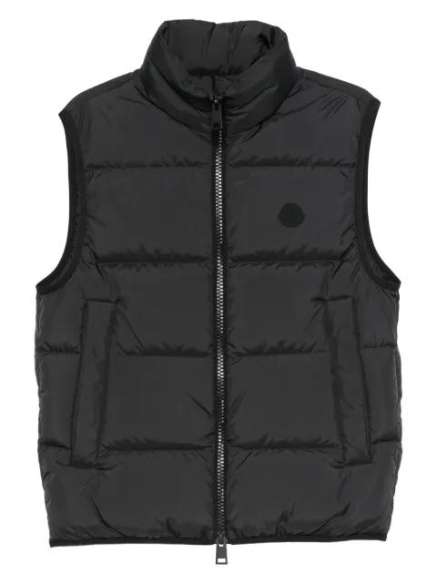 Gabas quilted zip-front vest by MONCLER