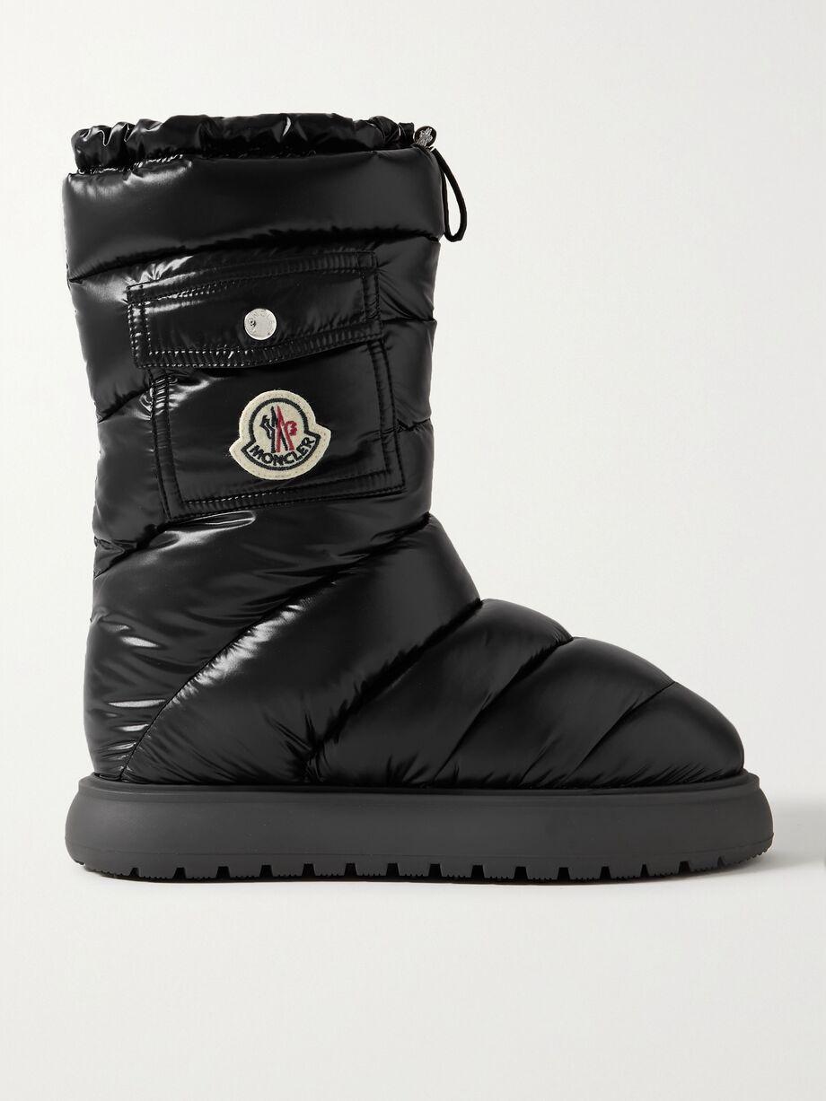 Gaia quilted shell boots by MONCLER