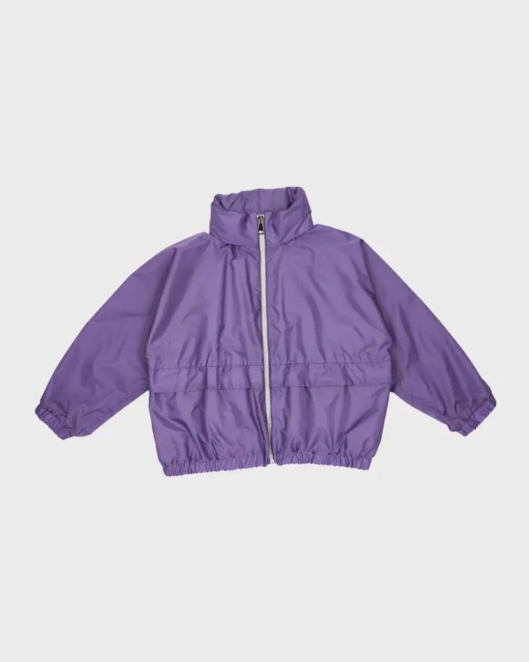 Girl's Chiaki Windbreaker Jacket, Size 8-14 by MONCLER Girl's Chiaki Windbreaker Jacket, Size 8-14 by MONCLER